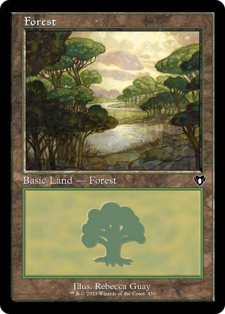 Forest (450) (Retro) [Commander Masters] | Nerdhalla Games