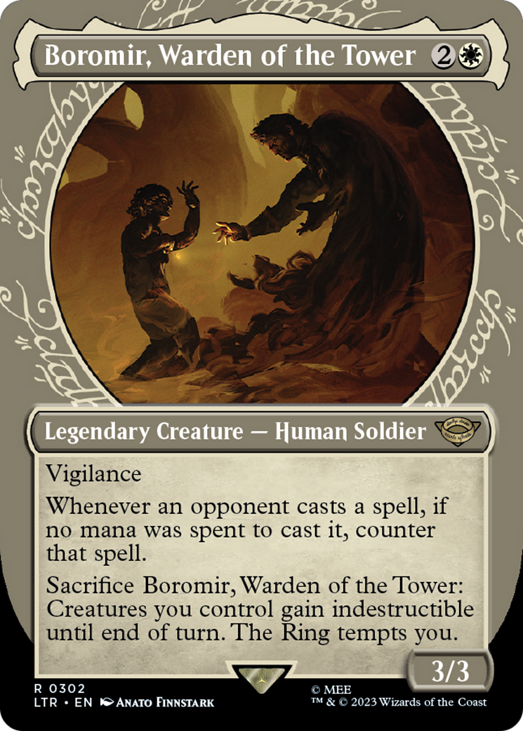 Boromir, Warden of the Tower (Showcase Ring Frame) [The Lord of the Rings: Tales of Middle-Earth] | Nerdhalla Games