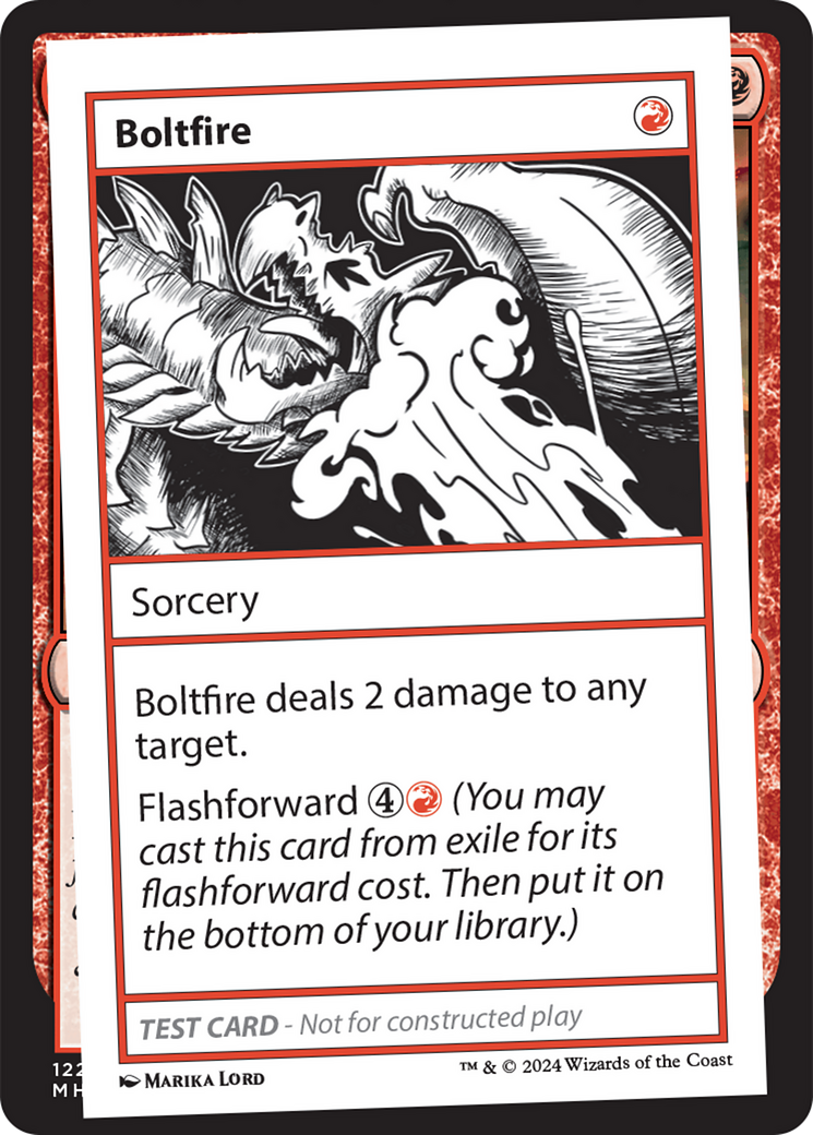 Boltfire [Mystery Booster 2 Playtest Cards] | Nerdhalla Games