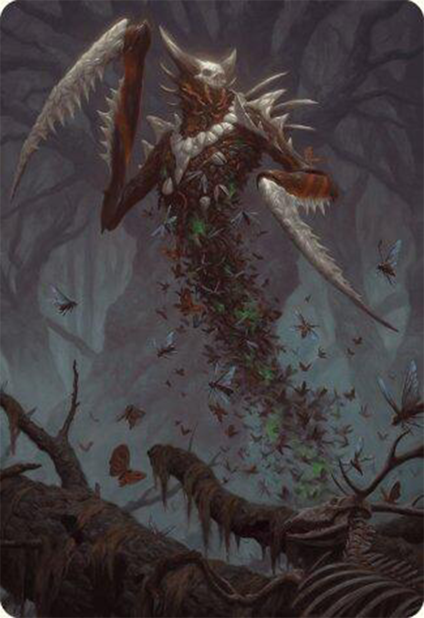 Grist, the Plague Swarm Art Card [Modern Horizons 3 Art Series] | Nerdhalla Games