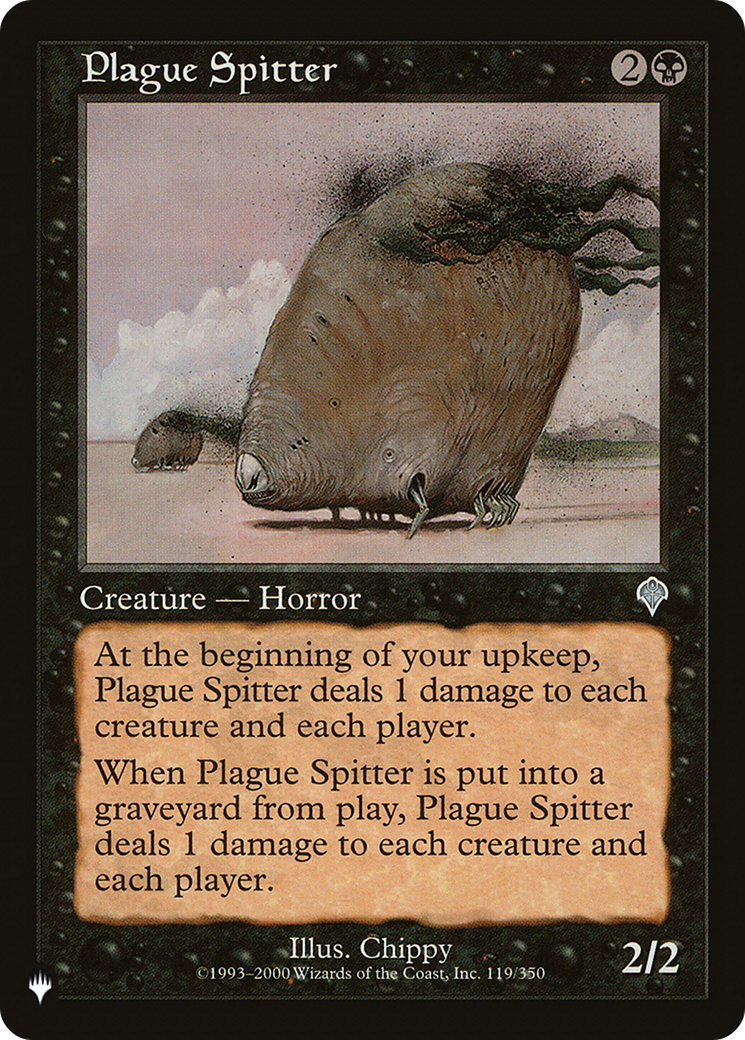 Plague Spitter [The List Reprints] | Nerdhalla Games