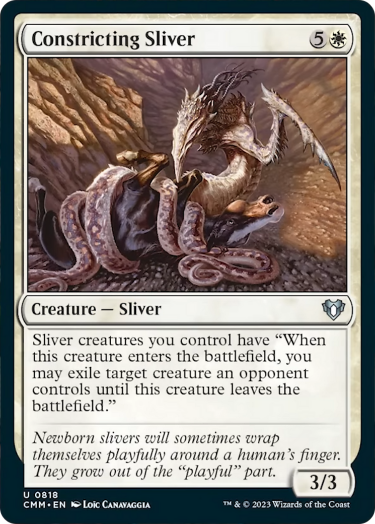 Constricting Sliver [Commander Masters] | Nerdhalla Games