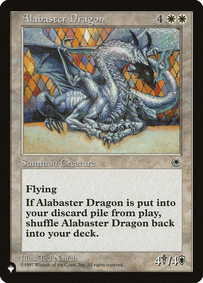 Alabaster Dragon [The List] | Nerdhalla Games