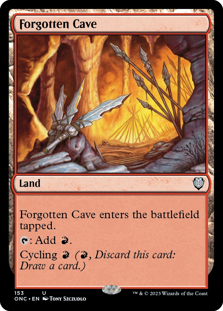 Forgotten Cave [Phyrexia: All Will Be One Commander] | Nerdhalla Games