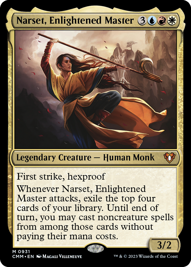 Narset, Enlightened Master [Commander Masters] | Nerdhalla Games