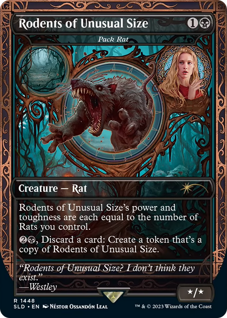 Rodents of Unusual Size - Pack Rat [Secret Lair Drop Series] | Nerdhalla Games