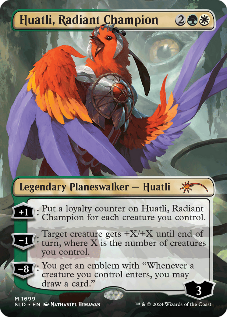 Huatli, Radiant Champion (Rainbow Foil) [Secret Lair Drop Series] | Nerdhalla Games