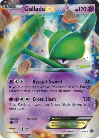 Gallade EX (XY45) (Jumbo Card) [XY: Black Star Promos] | Nerdhalla Games