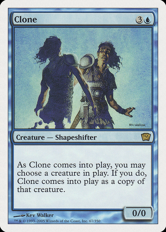 Clone (9th Edition) [Oversize Cards] | Nerdhalla Games