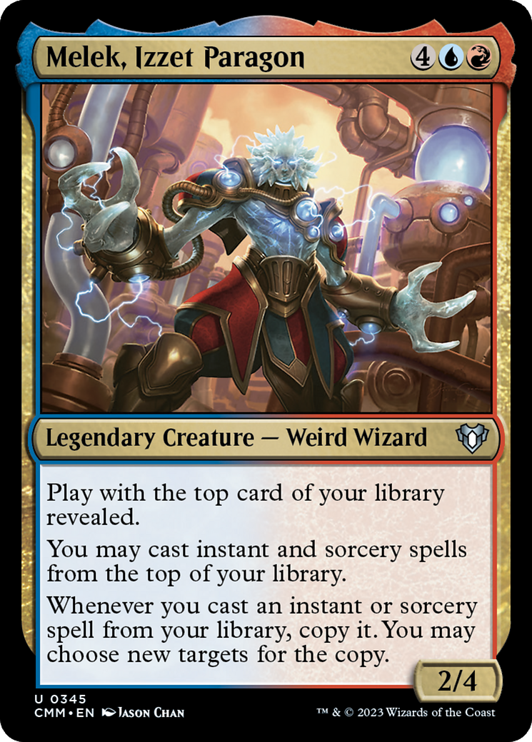 Melek, Izzet Paragon [Commander Masters] | Nerdhalla Games