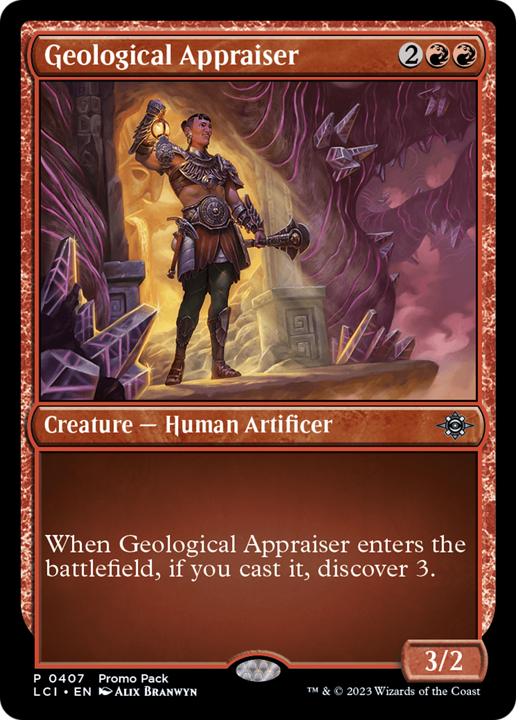 Geological Appraiser [The Lost Caverns of Ixalan Promos] | Nerdhalla Games