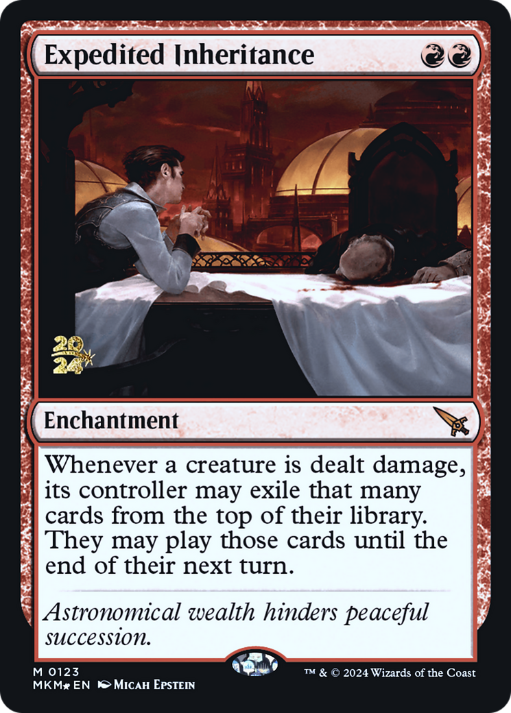 Expedited Inheritance [Murders at Karlov Manor Prerelease Promos] | Nerdhalla Games