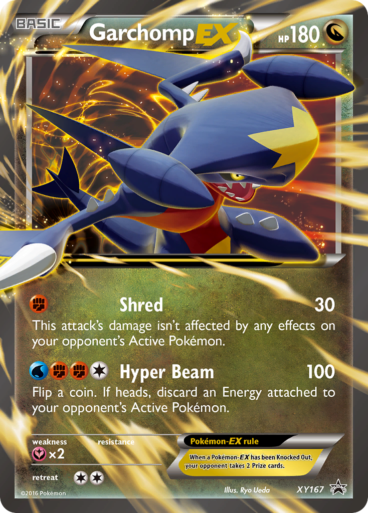 Garchomp EX (XY167) [XY: Black Star Promos] | Nerdhalla Games