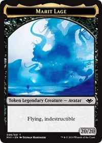 Marit Lage (006) // Elemental (008) Double-Sided Token [Modern Horizons Tokens] | Nerdhalla Games