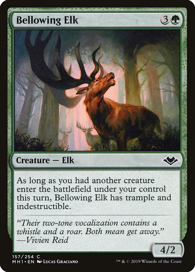 Bellowing Elk [Modern Horizons] | Nerdhalla Games