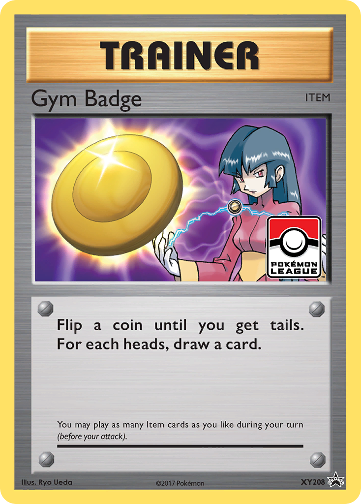 Gym Badge (XY208) (Sabrina) [XY: Black Star Promos] | Nerdhalla Games