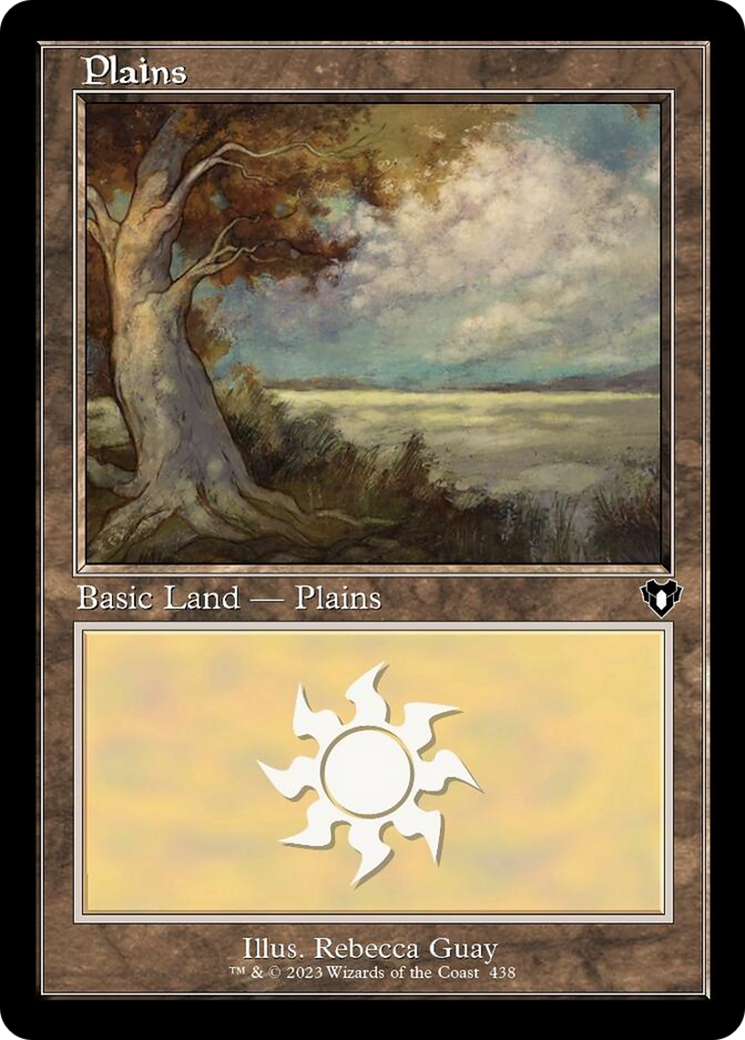 Plains (438) (Retro) [Commander Masters] | Nerdhalla Games