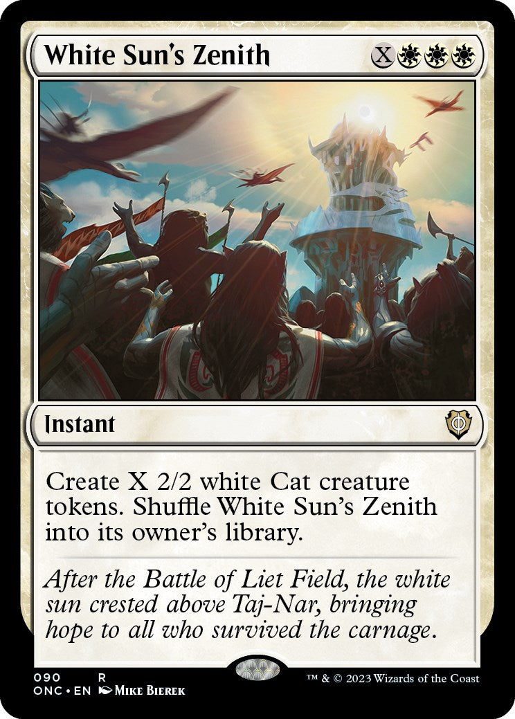 White Sun's Zenith [Phyrexia: All Will Be One Commander] | Nerdhalla Games