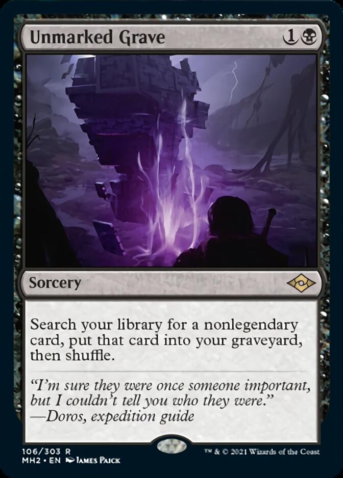 Unmarked Grave [Modern Horizons 2] | Nerdhalla Games