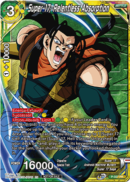 Super 17, Relentless Absorption (Winner Stamped) (P-327) [Tournament Promotion Cards] | Nerdhalla Games