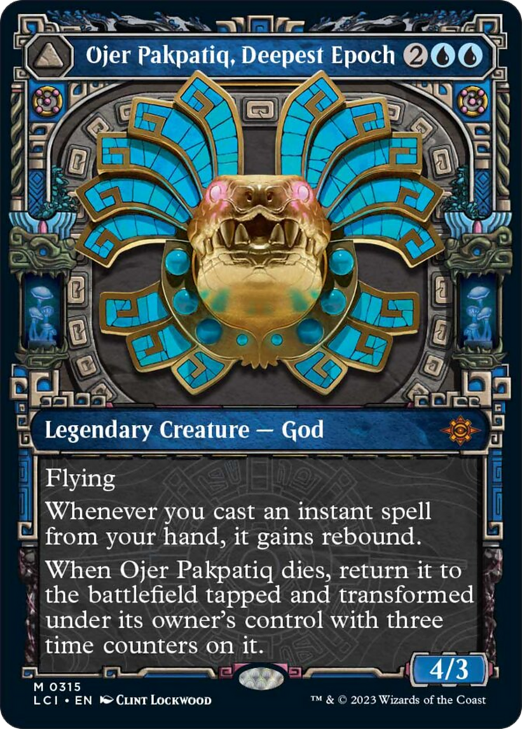 Ojer Pakpatiq, Deepest Epoch // Temple of Cyclical Time (Showcase) [The Lost Caverns of Ixalan] | Nerdhalla Games