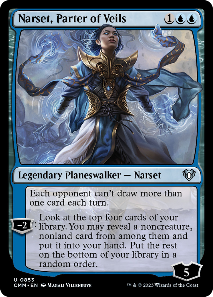 Narset, Parter of Veils [Commander Masters] | Nerdhalla Games