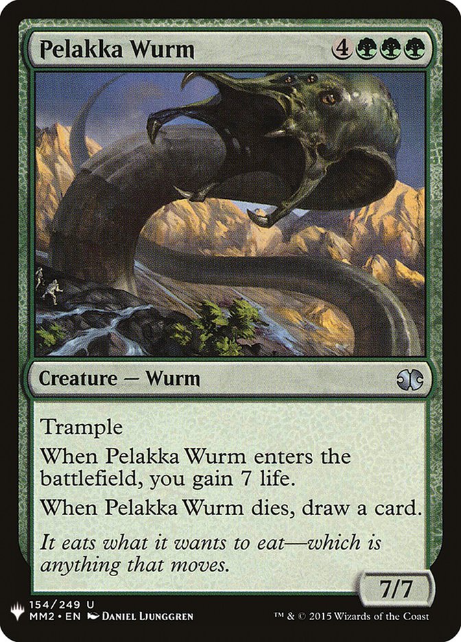 Pelakka Wurm [Mystery Booster] | Nerdhalla Games