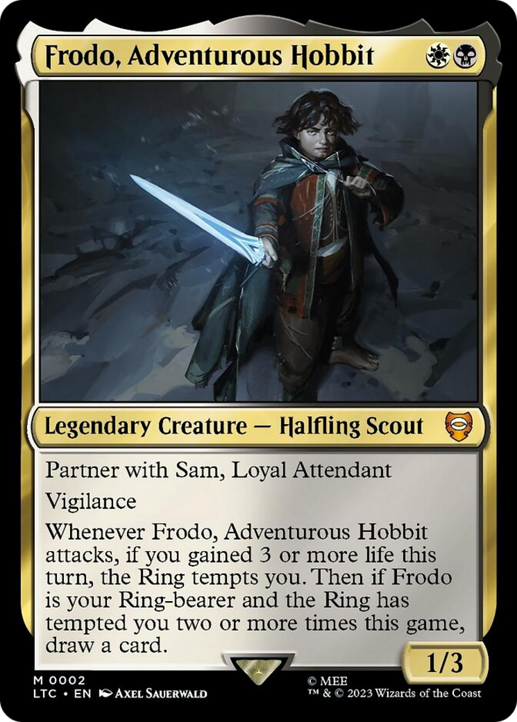 Frodo, Adventurous Hobbit [The Lord of the Rings: Tales of Middle-Earth Commander] | Nerdhalla Games