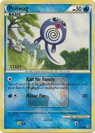 Poliwag (58/95) (League Promo Staff) [HeartGold & SoulSilver: Unleashed] | Nerdhalla Games