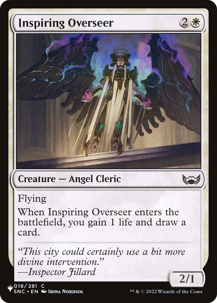 Inspiring Overseer [The List Reprints] | Nerdhalla Games