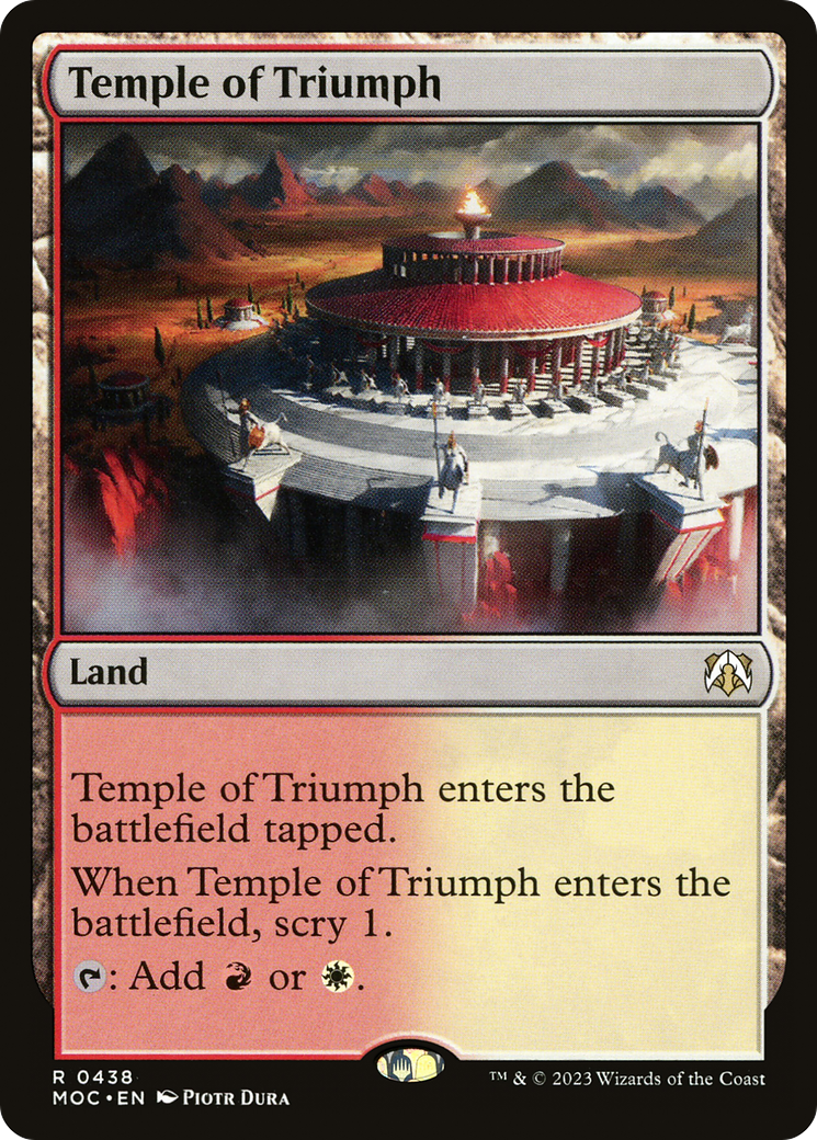 Temple of Triumph [March of the Machine Commander] | Nerdhalla Games