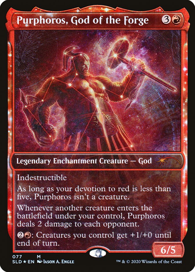 Purphoros, God of the Forge [Secret Lair Drop Series] | Nerdhalla Games