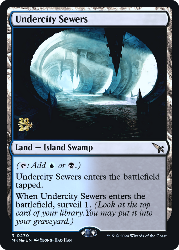 Undercity Sewers [Murders at Karlov Manor Prerelease Promos] | Nerdhalla Games