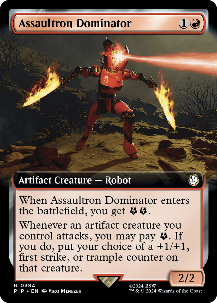 Assaultron Dominator (Extended Art) [Fallout] | Nerdhalla Games