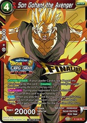 Son Gohan, the Avenger (Championship Final 2019) (Finalist) (P-138) [Tournament Promotion Cards] | Nerdhalla Games