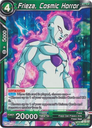 Frieza, Cosmic Horror (BT10-072) [Rise of the Unison Warrior 2nd Edition] | Nerdhalla Games