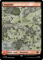 Mountain (720) (Surge Foil) [The Lord of the Rings: Tales of Middle-Earth] | Nerdhalla Games