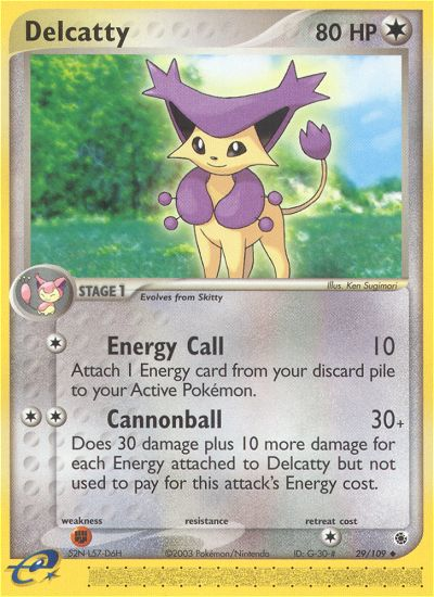 Delcatty (29/109) [EX: Ruby & Sapphire] | Nerdhalla Games