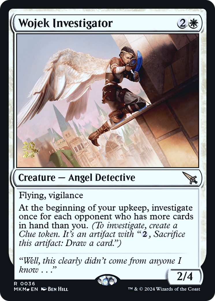 Wojek Investigator [Murders at Karlov Manor Prerelease Promos] | Nerdhalla Games