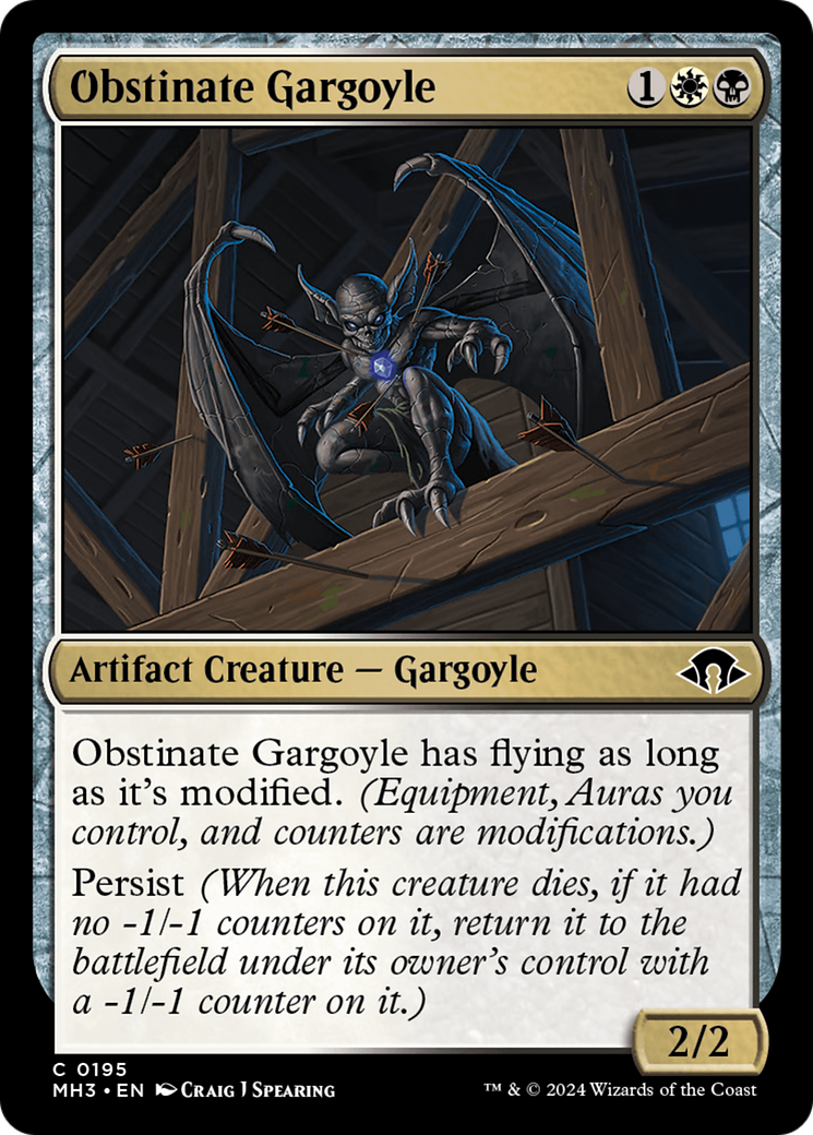 Obstinate Gargoyle [Modern Horizons 3] | Nerdhalla Games