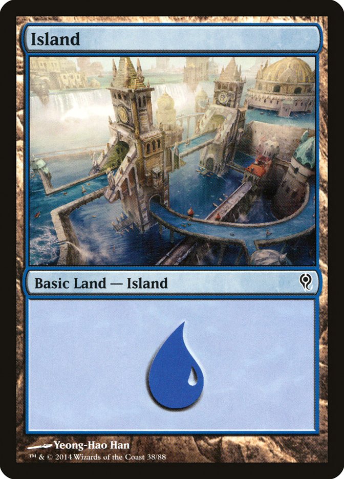 Island (38) [Duel Decks: Jace vs. Vraska] | Nerdhalla Games