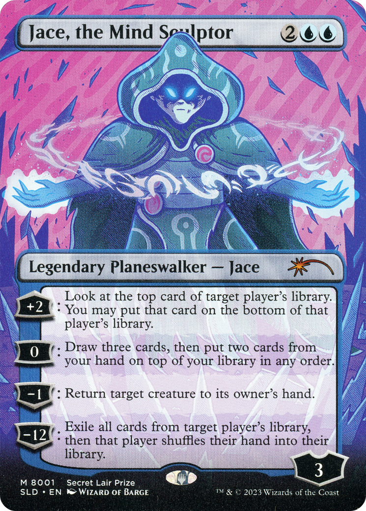 Jace, the Mind Sculptor (Borderless) [Secret Lair Drop Promos] | Nerdhalla Games