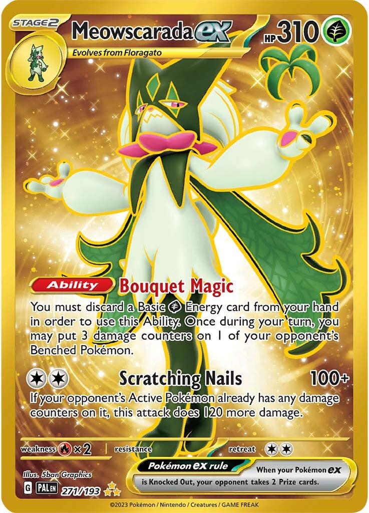 Meowscarada ex (271/193) [Scarlet & Violet: Paldea Evolved] | Nerdhalla Games