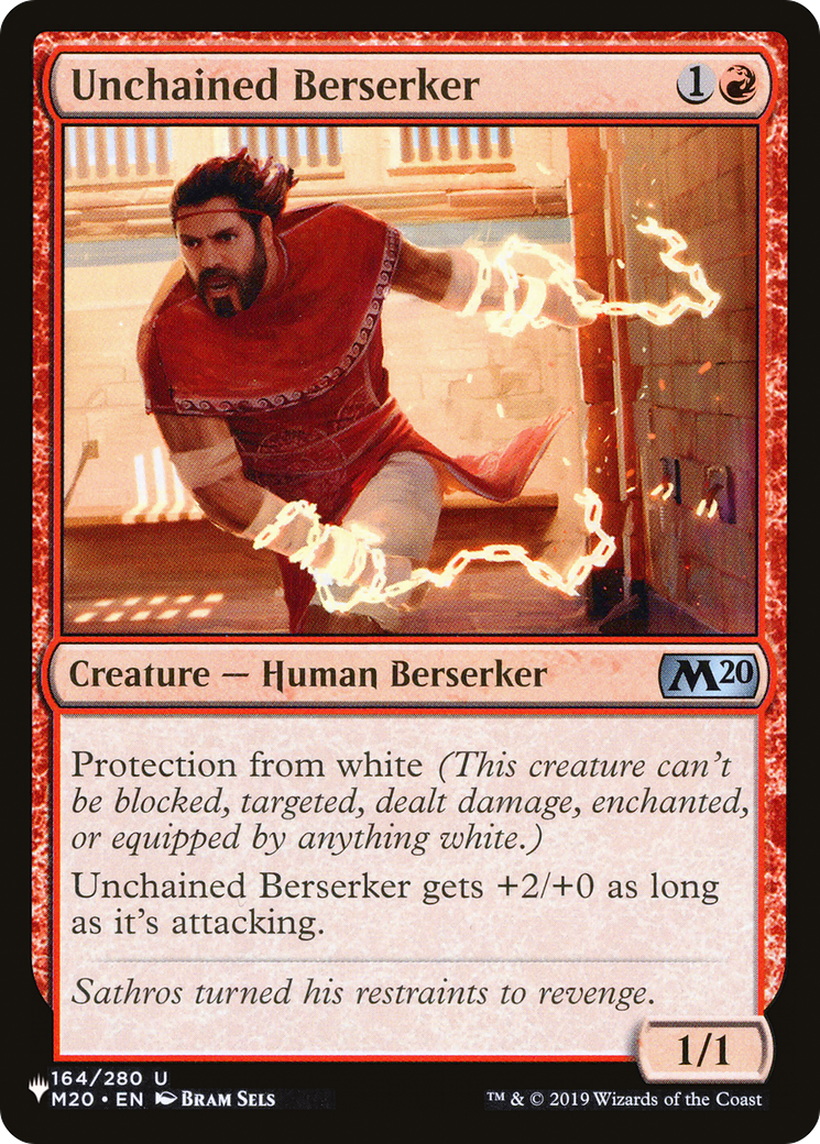 Unchained Berserker [The List Reprints] | Nerdhalla Games