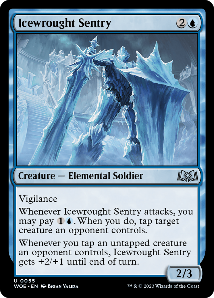 Icewrought Sentry [Wilds of Eldraine] | Nerdhalla Games