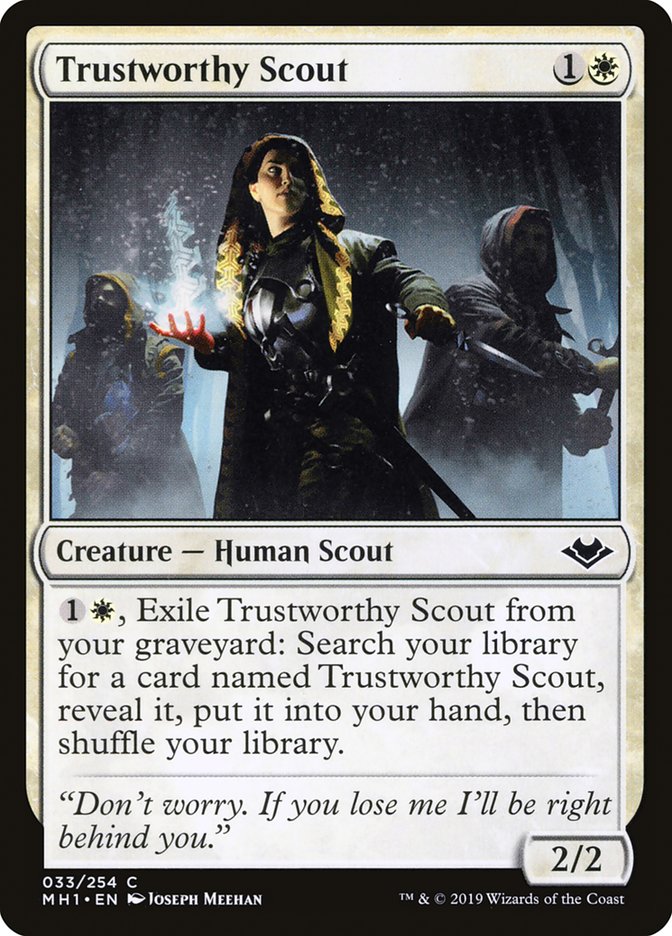 Trustworthy Scout [Modern Horizons] | Nerdhalla Games