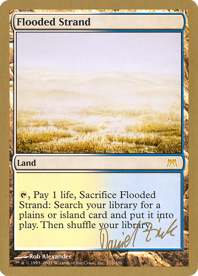 Flooded Strand (Daniel Zink) [World Championship Decks 2003] | Nerdhalla Games