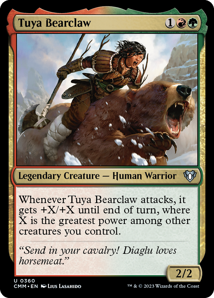 Tuya Bearclaw [Commander Masters] | Nerdhalla Games