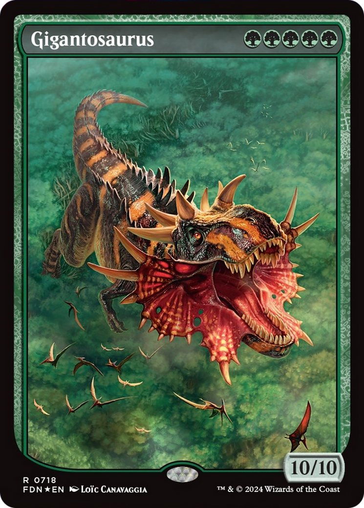 Gigantosaurus (Full Art) [Foundations] | Nerdhalla Games