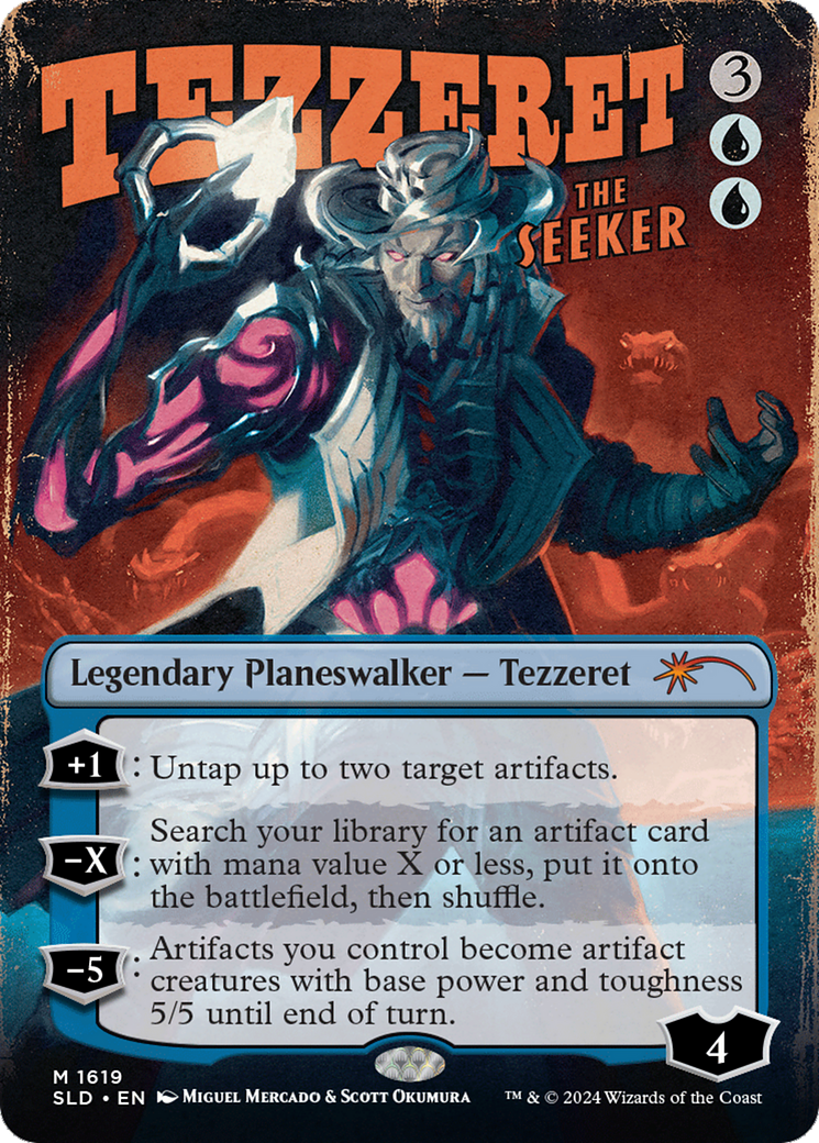 Tezzeret the Seeker (1619) [Secret Lair Drop Series] | Nerdhalla Games